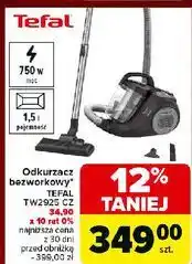 Carrefour Odkurzacz swift power cyclonic tw2925 Tefal oferta