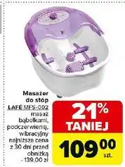 Carrefour Masażer stóp mfs 002 biało-fioletowy Lafe oferta