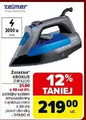 Carrefour Żelazko zir 3220 Zelmer oferta