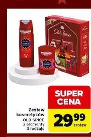 Carrefour Zestaw w pudełku captain: żel pod prysznic 250 ml + dezodorant sztyfcie 50 skarpety Old Spice oferta