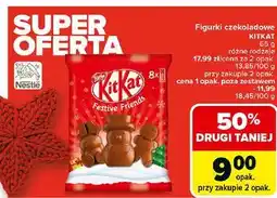 Carrefour Figurki z czekolady świąteczne Kitkat oferta