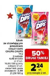 Carrefour Lizaki cola Chupa Chups Crazy Dips oferta