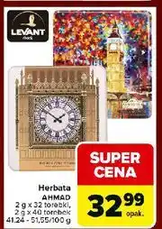 Carrefour Zestaw herbat big ben collection white Ahmad Tea London oferta