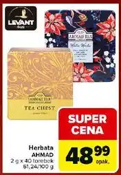 Carrefour Zestaw herbat winter wonder Ahmad Tea London oferta