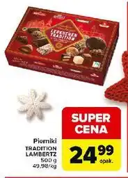 Carrefour Pierniki tradition Lambertz oferta