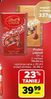 Carrefour Bombonierka assorted cornet Lindt Lindor oferta