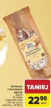 Carrefour Kiełbasa wieprzowa sucha z auvergne Reflets De France oferta