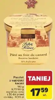 Carrefour Pasztet z wątróbkami kaczymi Reflets De France oferta
