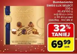 Carrefour Bombonierka swiss luxury selection Lindt oferta