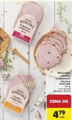 Carrefour Szynka wieprzowa na maśle Polska Gościna oferta