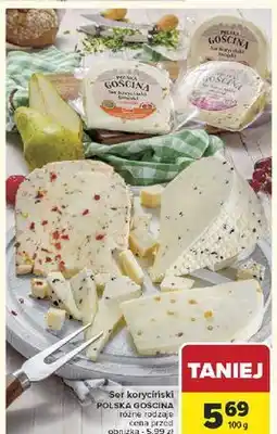 Carrefour Ser koryciński naturalny Polska Gościna oferta
