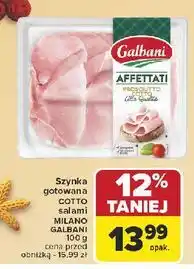 Carrefour Szynka affettati Galbani oferta
