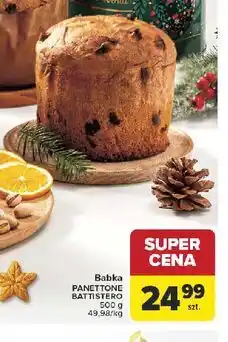 Carrefour Panettone classico Battistero oferta