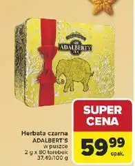 Carrefour Herbata puszka Sir Adalbert's Tea oferta