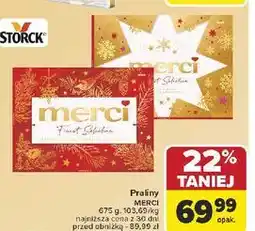 Carrefour Bombonierka świateczna Storck Merci oferta