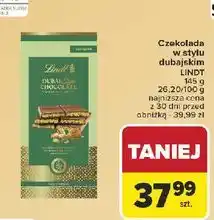 Carrefour Czekolada dubajska Lindt oferta