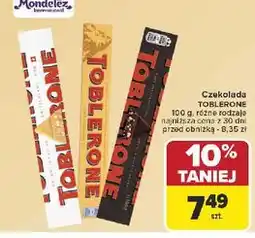 Carrefour Czekolada gorzka Toblerone oferta