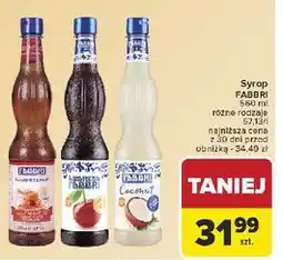 Carrefour Syrop wiśniowy Fabbri oferta