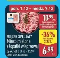 ALDI Mięso mielone z łopatki Mięsne Specjały Zawsze Świeże (Aldi) oferta