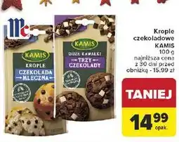 Carrefour Duże kawałki trzy czekolady Kamis oferta