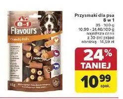 Carrefour Przysmak dla psa crunchy rolls 8In1 oferta