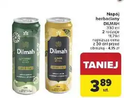 Carrefour Napój herbaciany lemon Dilmah oferta