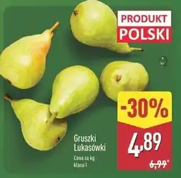 ALDI Gruszka lukasówka polska oferta