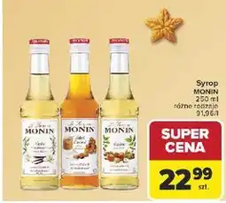 Carrefour Syrop noisette Monin oferta