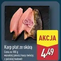 ALDI Karp płat ze skórą oferta
