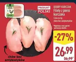 ALDI Filet z piersi kurczaka Mięsne Specjały Dobry Kurczak oferta