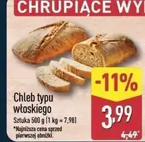 ALDI Chleb typu włoskiego oferta