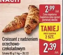 ALDI Croissant z nadzieniem orzechowo-czekoladowym oferta