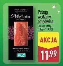ALDI Polędwica z pstrąga wędzona na zimno Connoisseur oferta
