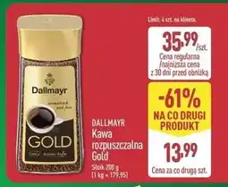 ALDI Kawa Dallmayr Gold oferta