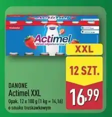 ALDI Jogurt truskawka Danone Actimel oferta