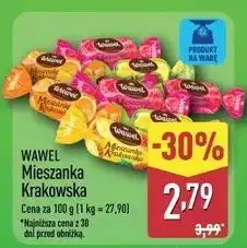 ALDI Galaretki w czekoladzie miks Wawel Mieszanka Krakowska oferta