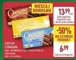 ALDI Czekolada deserowa Choceur oferta