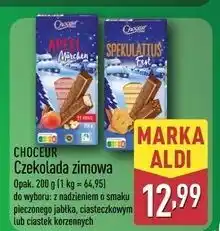 ALDI Czekolada z ciastkami korzennymi Choceur oferta