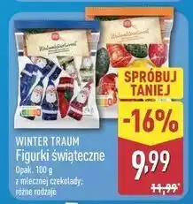 ALDI Figurki czekoladowe dzwoneczki Wintertraum oferta