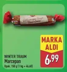 ALDI Marcepan z nadzieniem nugatowym Wintertraum oferta