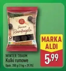 ALDI Kulki rumowe Wintertraum oferta