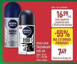 ALDI Antyperspirant Nivea Men Silver Protect oferta