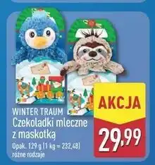 ALDI Czekoladki mleczne + maskotka Wintertraum oferta