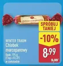 ALDI Chlebek marcepanowy w czekoladzie Wintertraum oferta