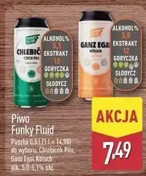 ALDI Piwo Funky Fluid Ganz Egal oferta