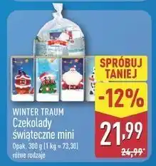 ALDI Czekolady świąteczne mini Wintertraum oferta