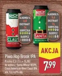 ALDI Piwo claus west coast ipa Hop Brook oferta