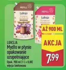 ALDI Mydło w płynie korzenne ciasteczko Luksja oferta
