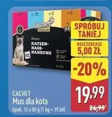 ALDI Karma dla kota róznorodne smaki Cachet oferta