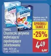 ALDI Chusteczki zapobiegające farbowaniu Tandil oferta